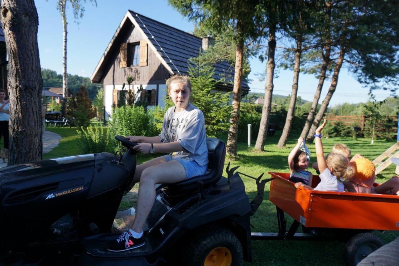 Вілла Osrodek Na Zakrecie Устрики-Долішні Екстер'єр фото